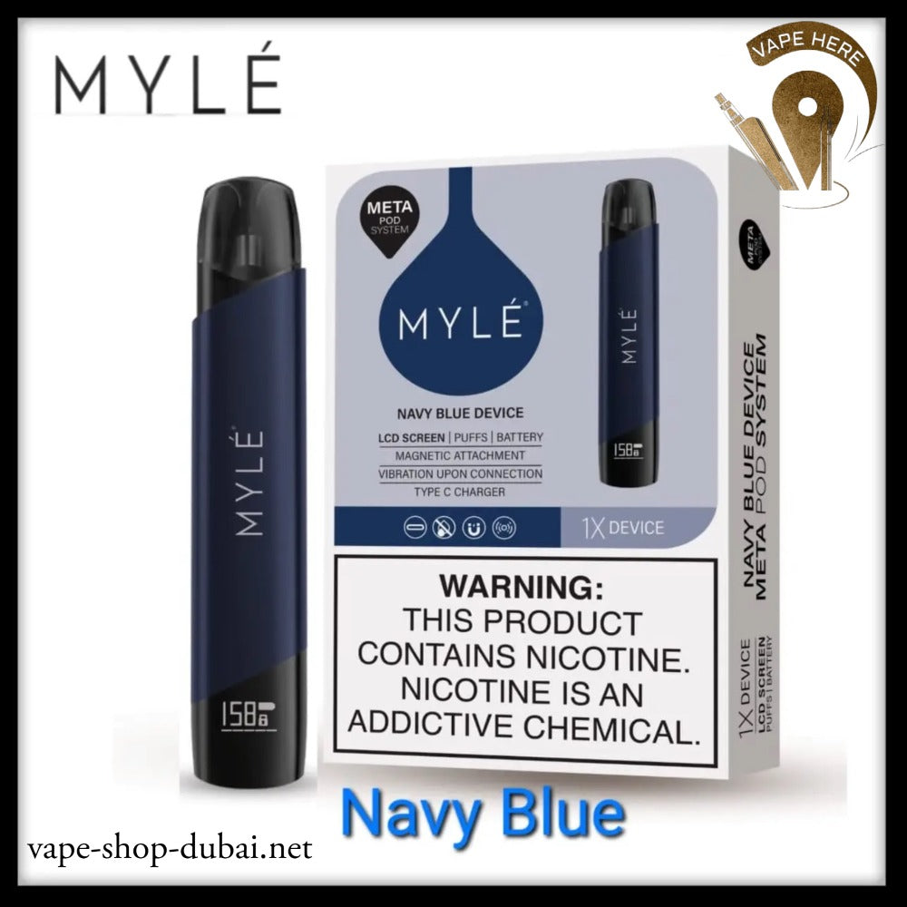 MYLE V5 META KIT POD SYSTEM Navy Blue UAE Dubai